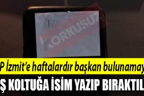 chp izmit ilce baskani