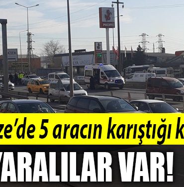 gebze kaza