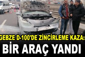 gebze yangin