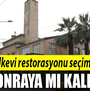 izmit halkevi restorasyon