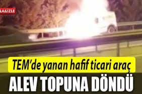 kocaeli arac yangini
