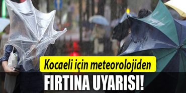 kocaeli firtina