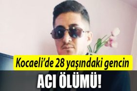 kocaeli genc olum