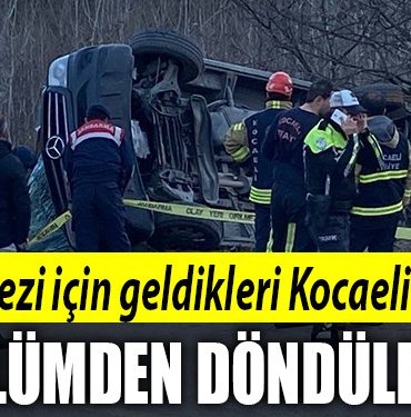kocaeli gezi kaza