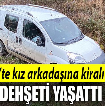 kocaeli golcuk kiz arkadasina dehseti yasatti