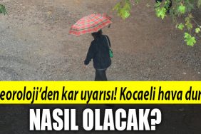 kocaeli hava durumu