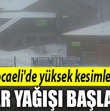 kocaeli kar yagisi 1