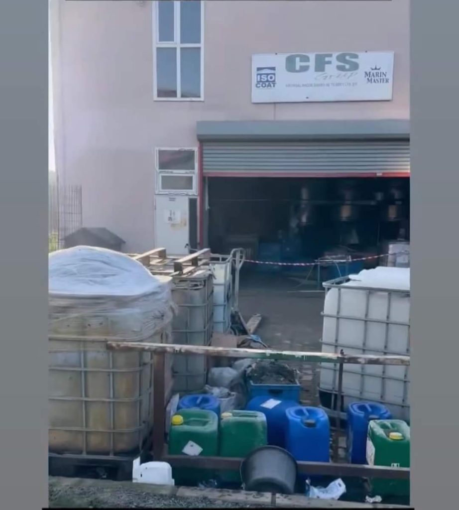 kocaeli kimyasal sizinti dilovasi