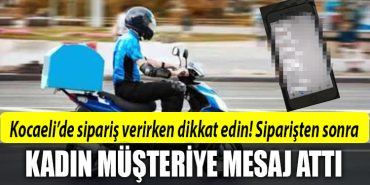 kocaeli kurye siparis