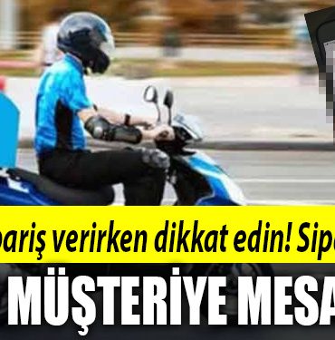 kocaeli kurye siparis