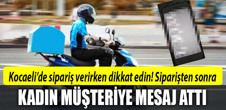kocaeli kurye siparis