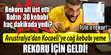 kocaeli rekor