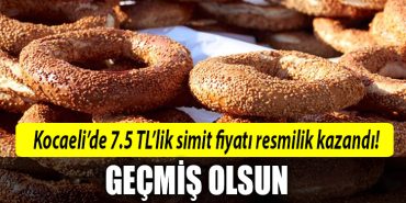 kocaeli simit zam 1