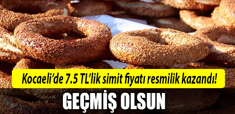 kocaeli simit zam 1