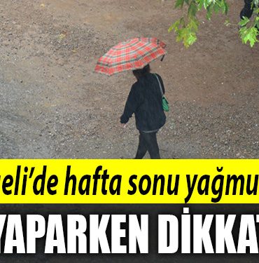 kocaeli yagmur