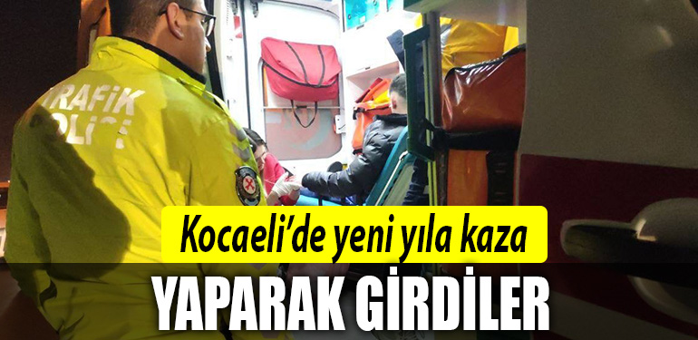 kocaeli yeni yil kaza