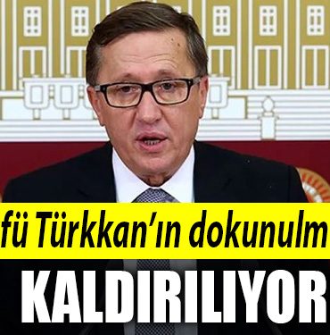 lutfu turkkan dokunulmazlik