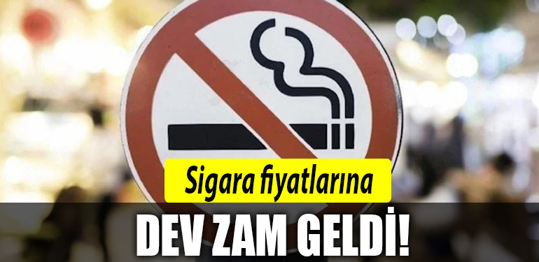 sigara zam