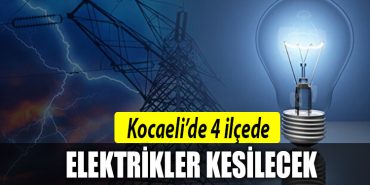1 mart kocaeli elekrik kesintisi