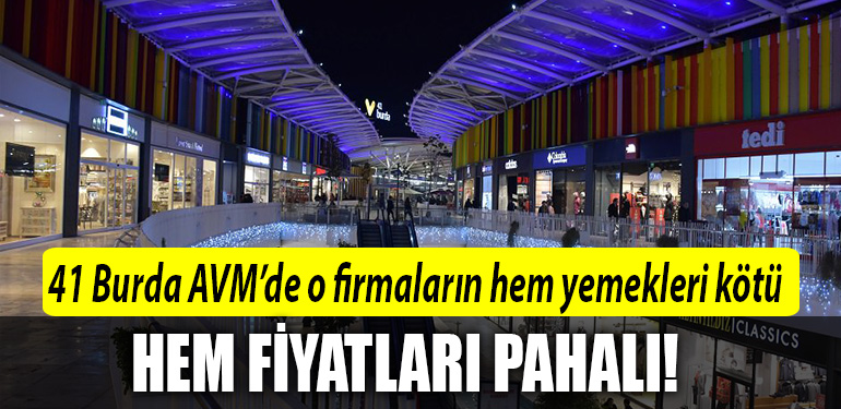 41 burda avm yemek
