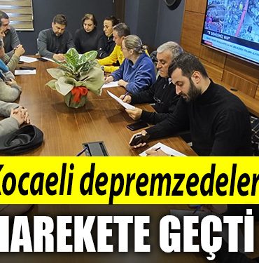 CHP Kocaeli depremzedeler icin