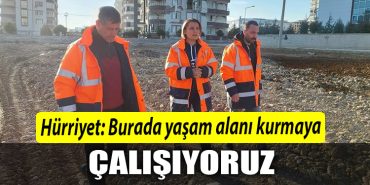 Deprem bolgesine giden Izmit Belediyesi Baskani Fatma Kaplan Hurriyet Burada yasam alani kurmaya calisiyoruz