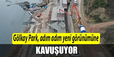 Golkay Park adim adim yeni gorunumune kavusuyor
