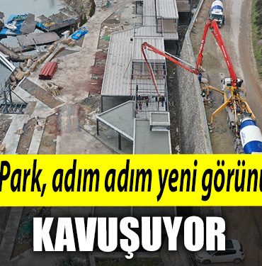 Golkay Park adim adim yeni gorunumune kavusuyor