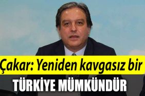 Hakan Cakar Yeniden kavgasiz bir Turkiye mumkundur