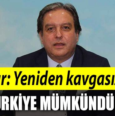 Hakan Cakar Yeniden kavgasiz bir Turkiye mumkundur