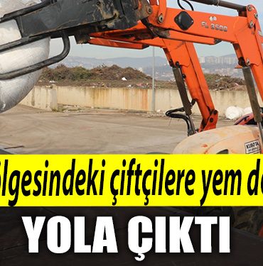 Izmit Belediyesi afet bolgesindeki ciftcilere yem destegi saglamaya devam ediyor