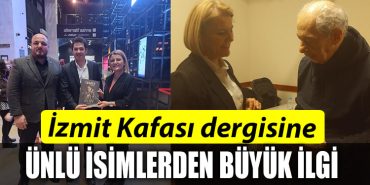 Izmit Kafasi dergisinin Leyla Hanim ozel sayisina unlu isimlerden buyuk ilgi