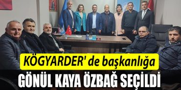 KOGYARDER de baskanliga Gonul Kaya Ozbag secildi