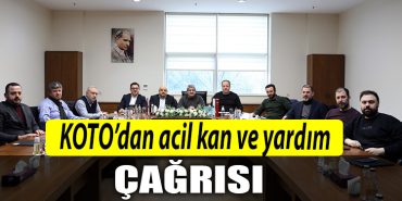 KOTOdan acil kan ve yardim cagrisi
