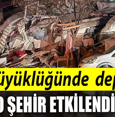 Kahramanmaras ta 7.4 buyuklugunde buyuk deprem. 10 sehir etkilendi cok sayida vatandas hayatini kaybetti 1