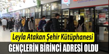 Kocaeli de Leyla Atakan Sehir Kutuphanesi genclerin birinci adresi oldu