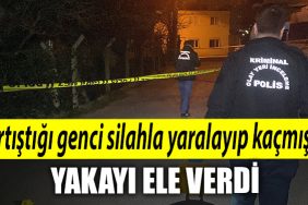 Kocaeli de tartistigi genci silahla yaralayip kacmisti yakayi ele verdi