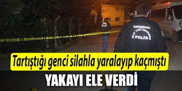 Kocaeli de tartistigi genci silahla yaralayip kacmisti yakayi ele verdi