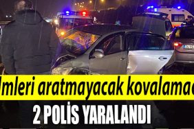 Kocaelide film sahnelerini aratmayacak kovalamaca nefes kesti 2 polis yaralandi