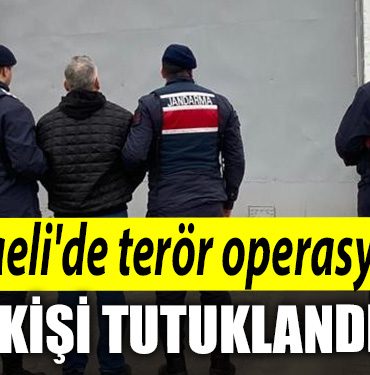 Kocaelide teror operasyonu 1 tutuklama