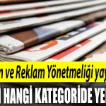 Resmi Ilan ve Reklam Yonetmeligi yayimlandi. Kocaeli hangi kategoride yer aldi