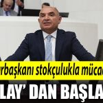 TARHAN Cumhurbaskani stokculukla mucadeleye Kizilay dan baslasin