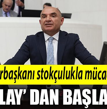 TARHAN Cumhurbaskani stokculukla mucadeleye Kizilay dan baslasin
