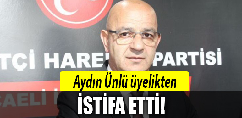 aydin unlu istifa