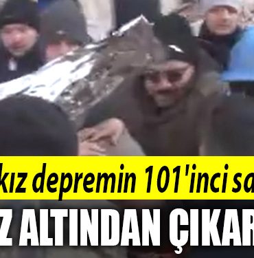 deprem 101inci saat