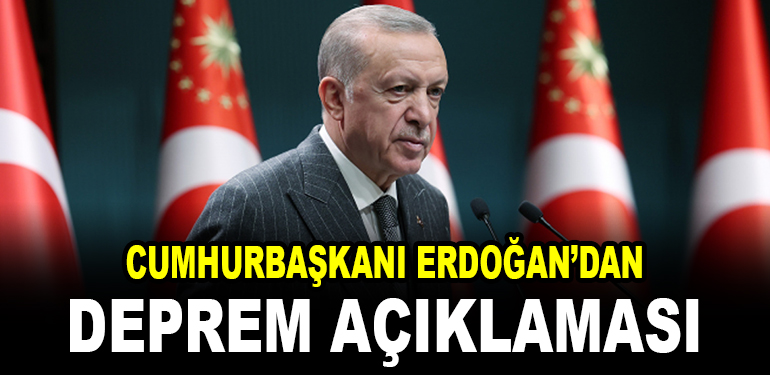 deprem aciklama