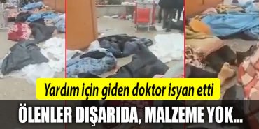 deprem doktor hastane