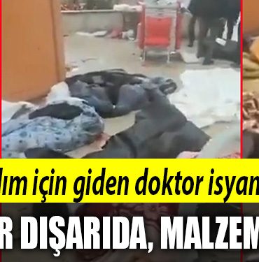 deprem doktor hastane