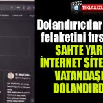 deprem dolandirici