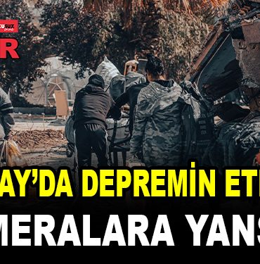hatay deprem goruntuler